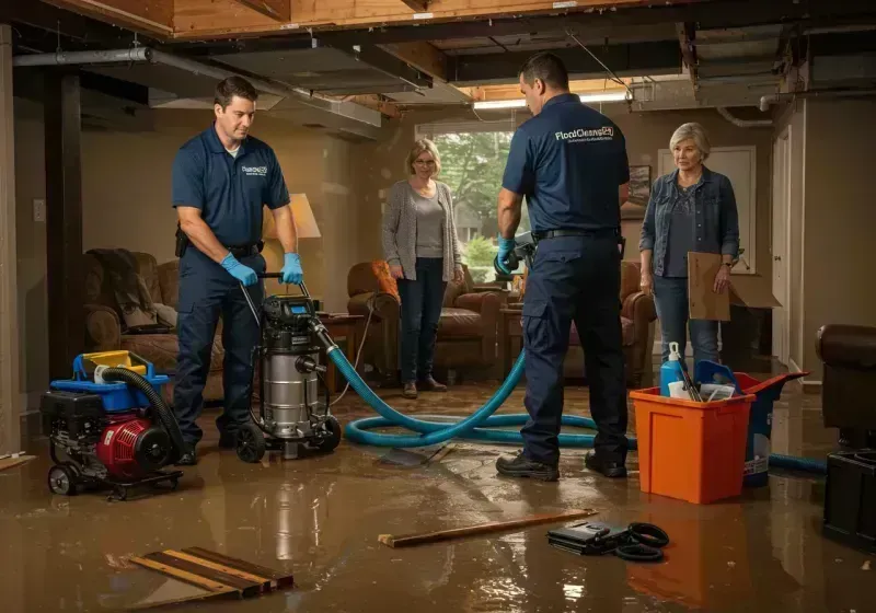 Basement Water Extraction and Removal Techniques process in Weldon, NC